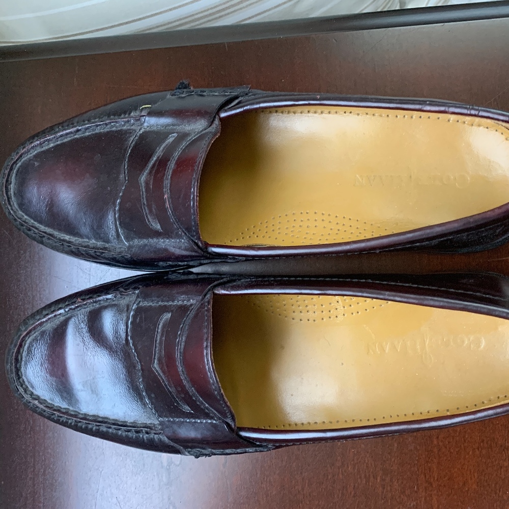 Cole Haan Brown Penny Loafers